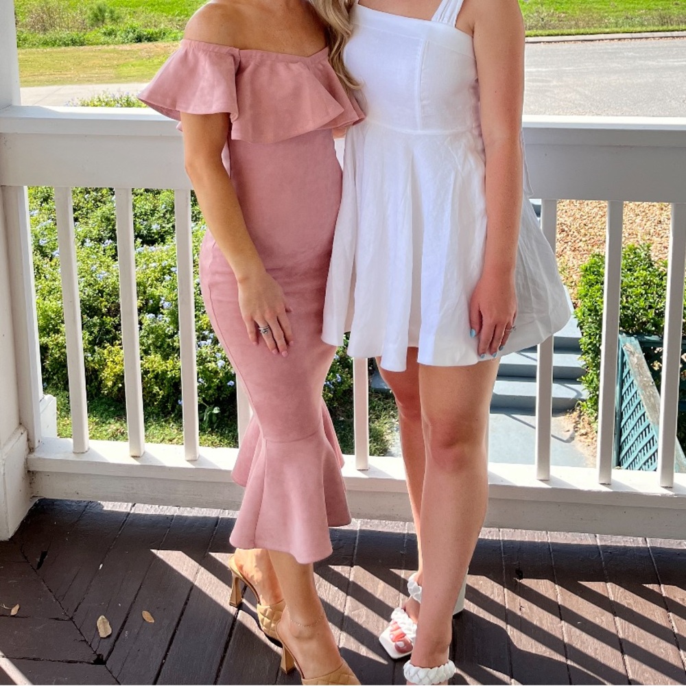 Fashion Nova Blush Pink Dress